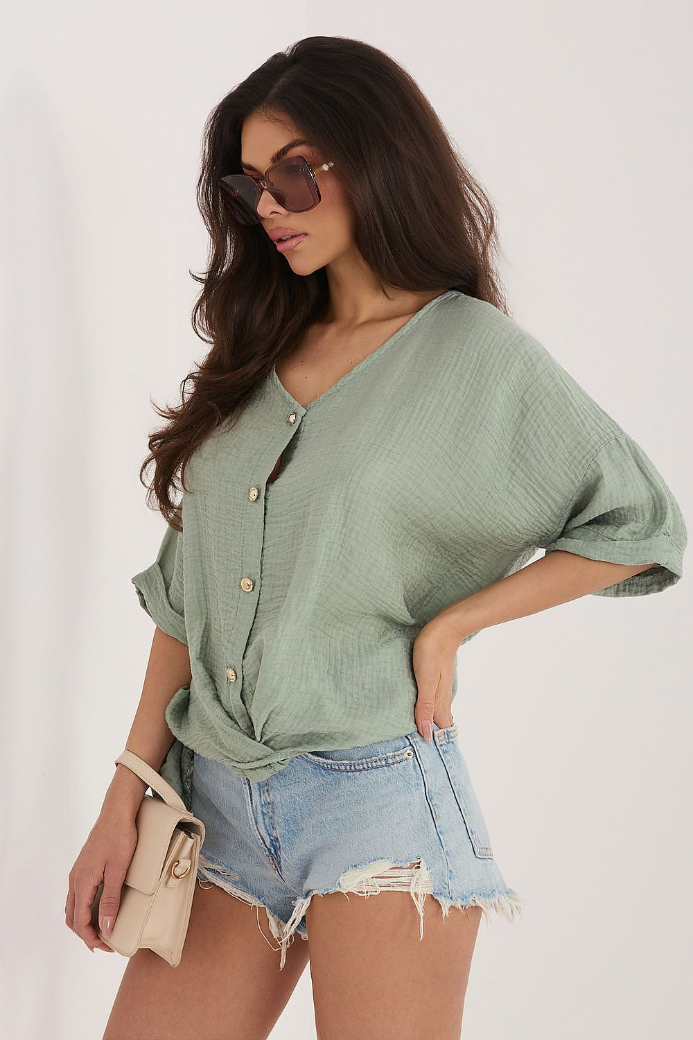  Kurzarm Hemd model 226470 Italy Moda 