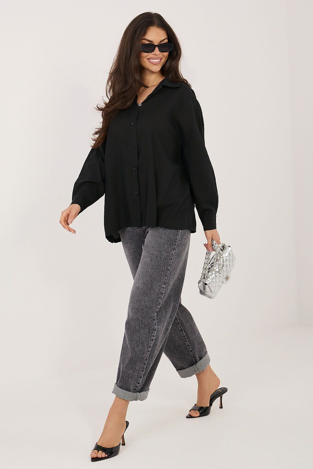  Langarm Hemd model 226476 Italy Moda 