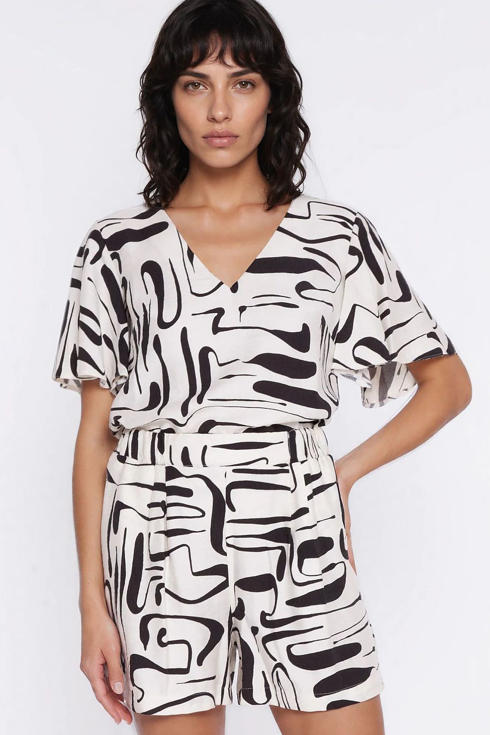  Bluse model 228021 Nife 