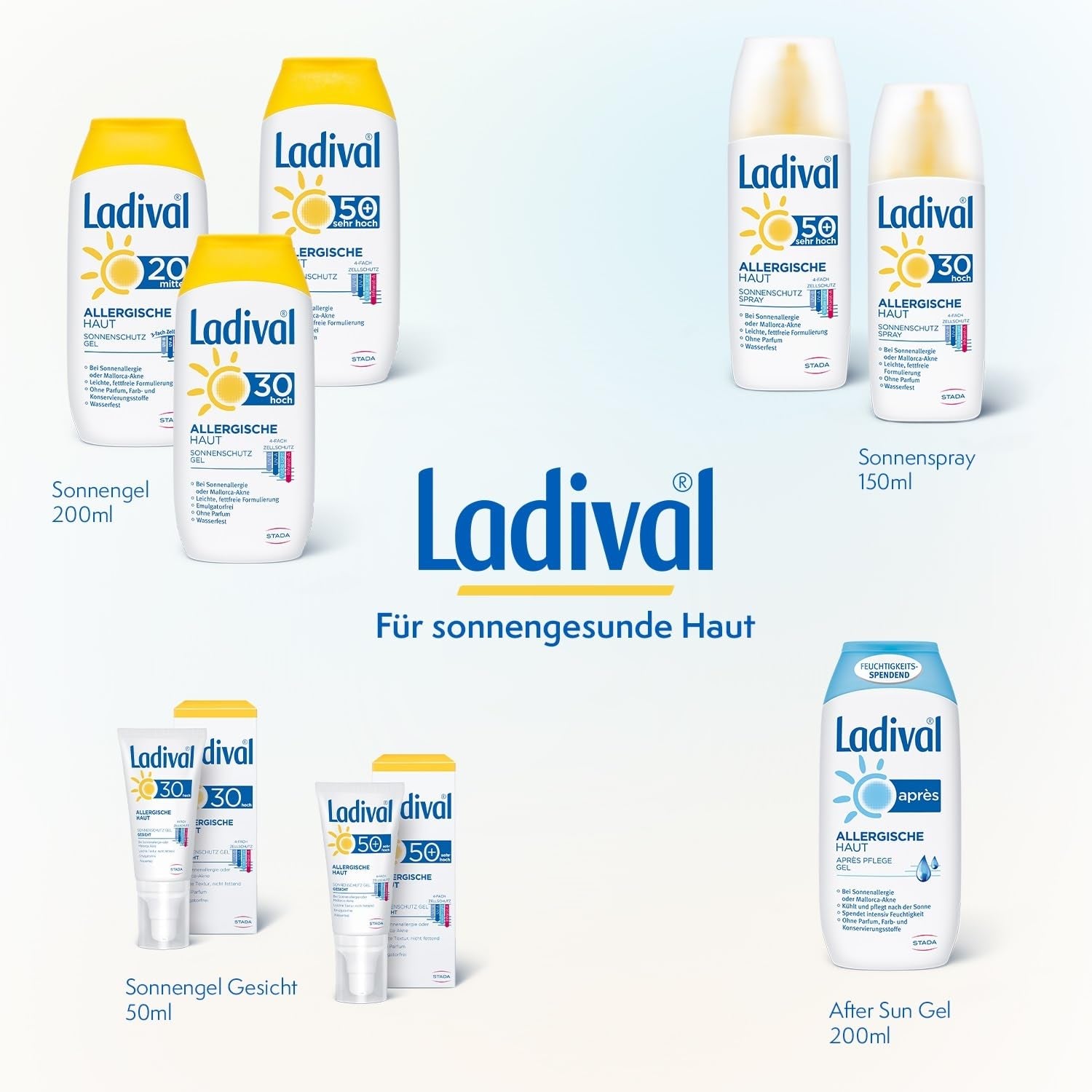 Ladival Allerg. Haut, Gel, LSF 30
