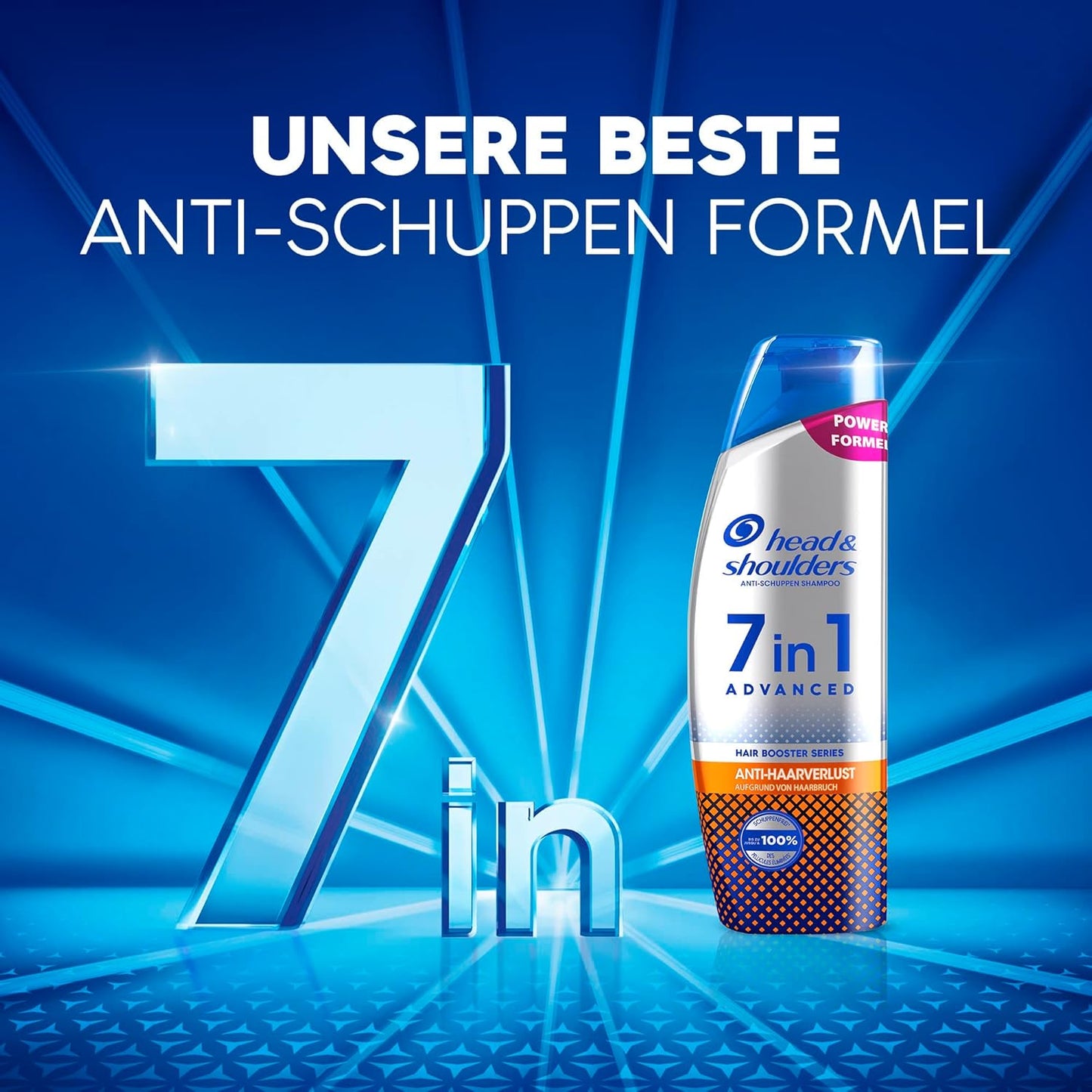 Head & Shoulders 7-In-1 Anti-Schuppen Shampoo (750 Ml), Damen Und Männer, Anti-Haarverlust, Gegen Juckende Kopfhaut, Fettiges Haar, Klinisch Bewiesen & Dermatologisch Getestet