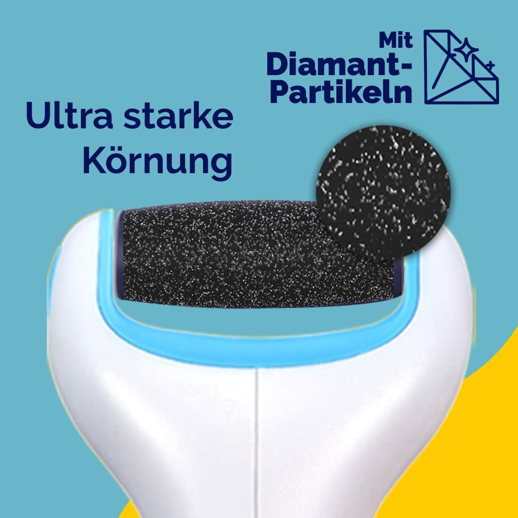 Scholl Expert Care Wet & Dry Ersatzrollen Ultra Stark – Nachfüller Für Die Elektrischen Hornhautentferner Von Scholl – Mit Diamantpartikeln – 2 Rollen