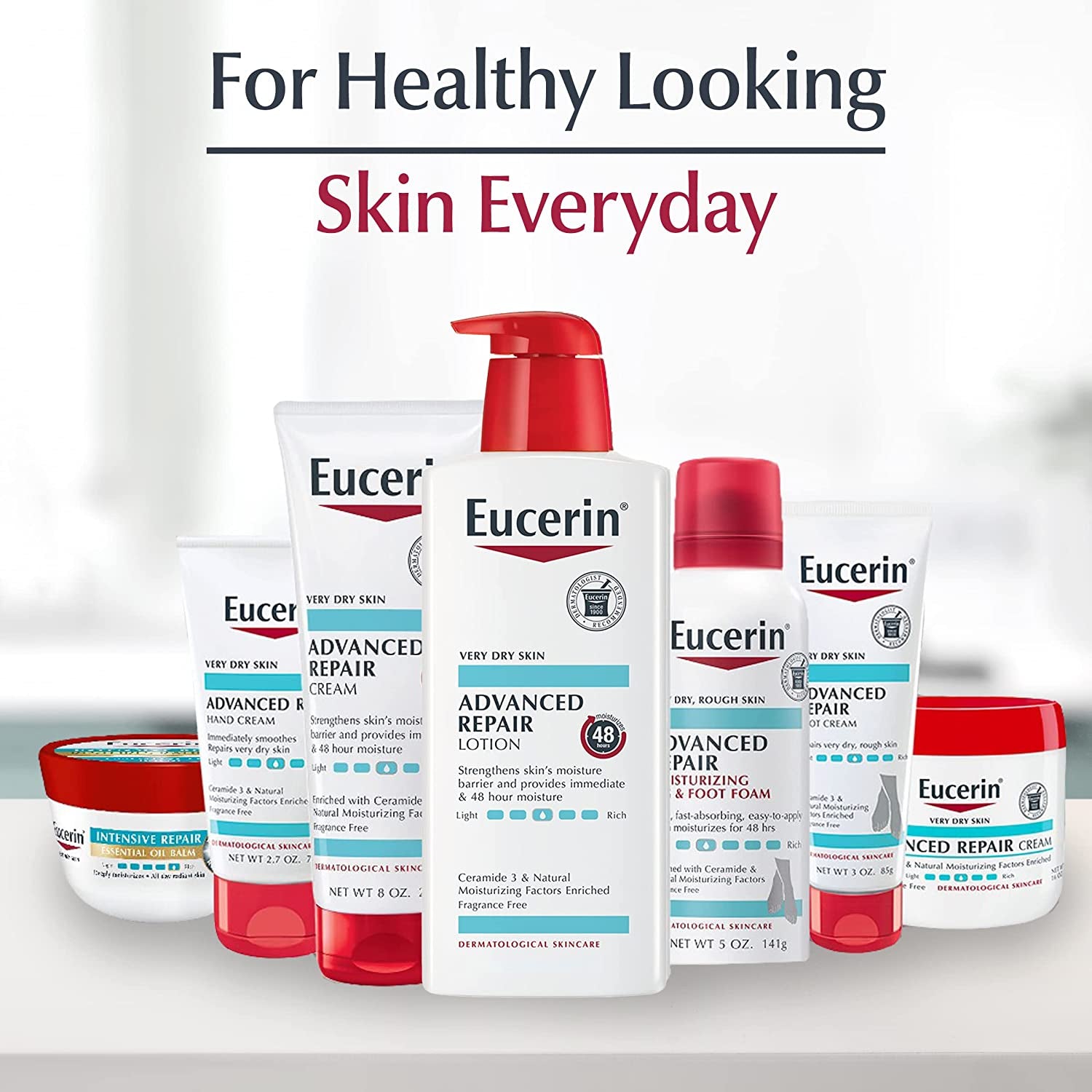 Eucerin Advanced Repair Creme 16 Ounce (Packaging May Vary)