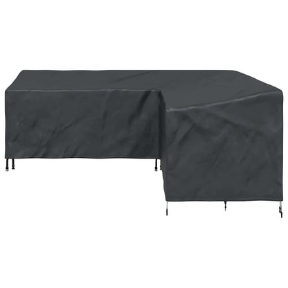Wasserdichte L-Form Gartenmöbel-Abdeckung 220 cm - Robust & Stilvoll aus 210D Oxford-Gewebe