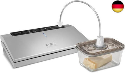 CASO Vacuboxx Eco-Set - 3 Vakuumbehälter Aus Borosilikatgla