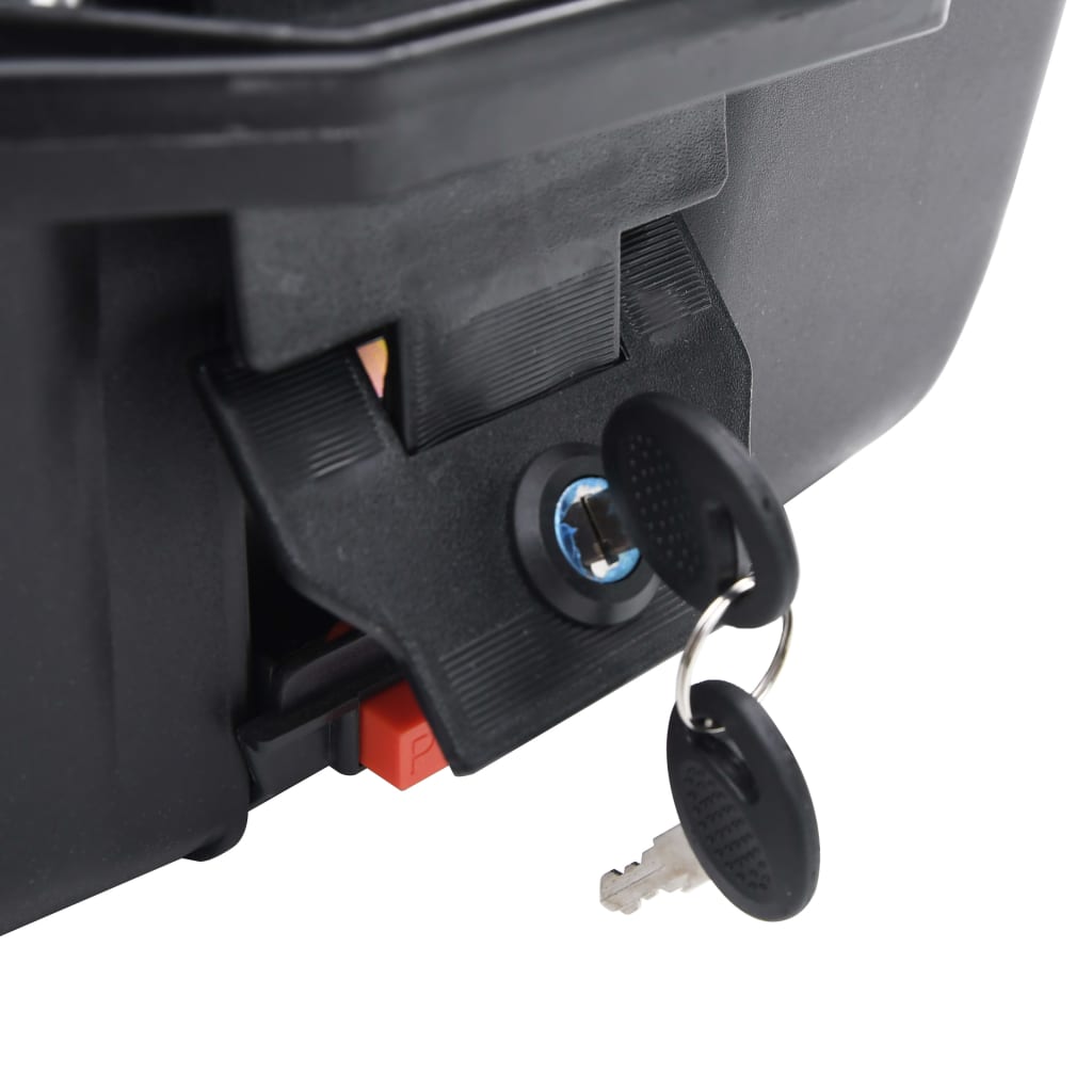 Motorrad Topcase 24L – Koffer für 1 Helm mit Schloss & Halterung