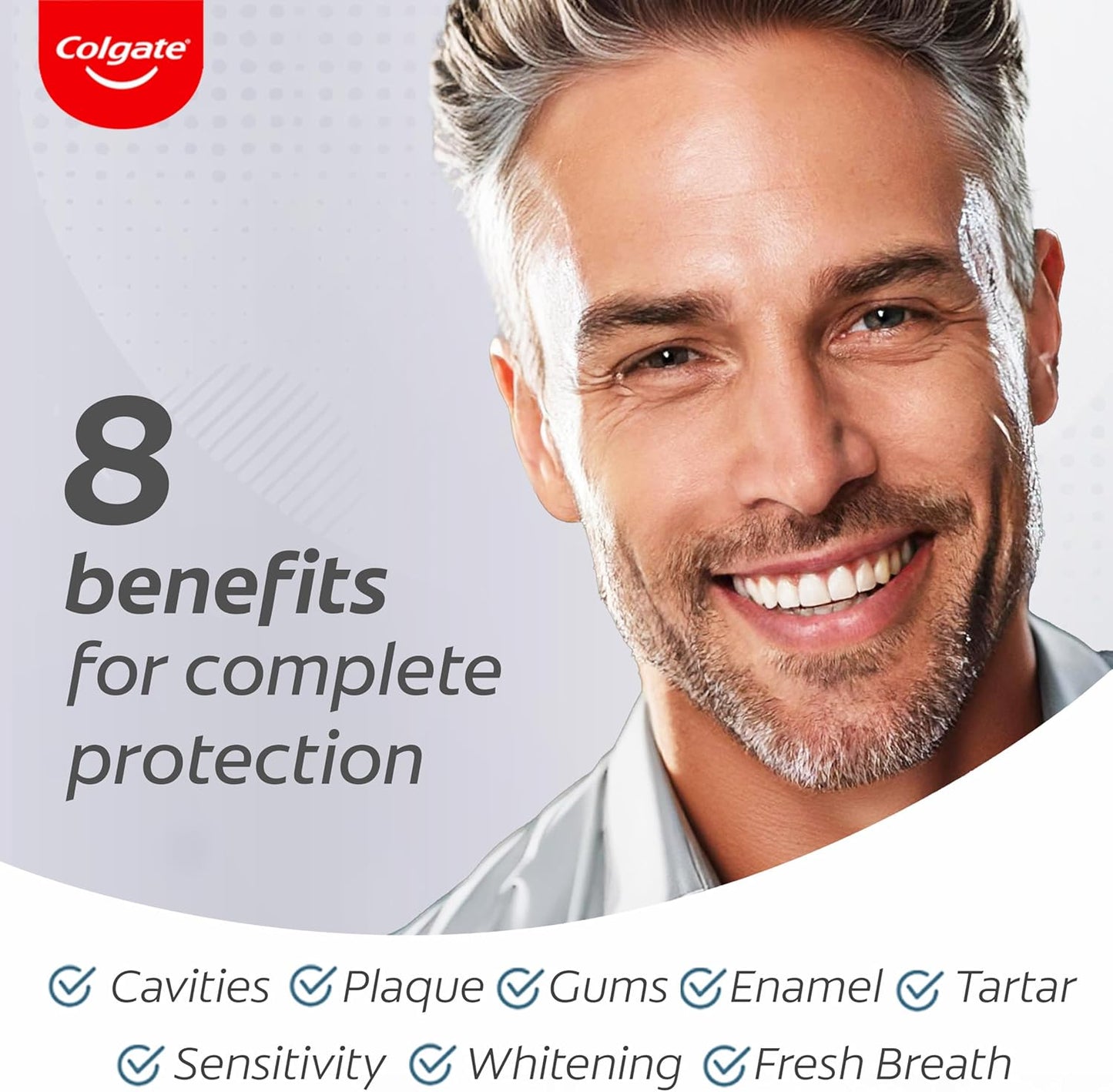 Colgate Zahnpasta Total Original Zahncreme Gegen Karies Und Plaque. Schützt Den Zahnschmelz, 4X100Ml