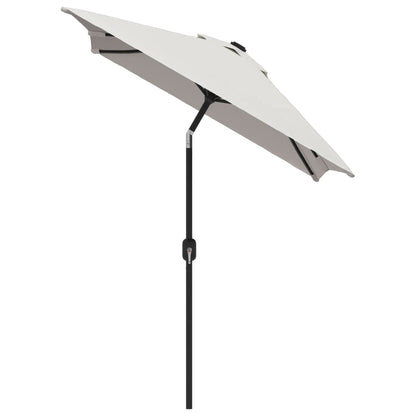 vidaXL Sonnenschirm 200 x 300 cm Sandweiß Rechteckig
